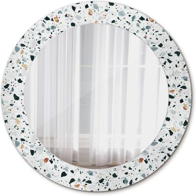 Tulup Lustro do Łazienki w Ramie Kamień naturalny 60cm Tulup Lustro do Łazienki w Ramie Kamień naturalny 60cm