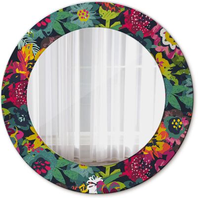 Tulup Lustro do Makijażu Malowane kwiaty 50cm Tulup Lustro do Makijażu Malowane kwiaty 50cm