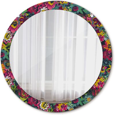 Tulup Lustro do Makijażu Malowane kwiaty 90cm Tulup Lustro do Makijażu Malowane kwiaty 90cm