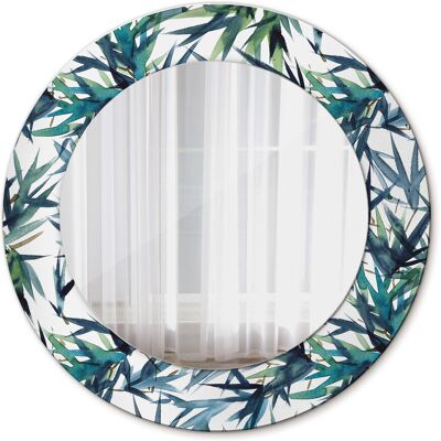 Tulup Lustro do Makijażu Wiszące Niebieskie palmy 50cm Tulup Lustro do Makijażu Wiszące Niebieskie palmy 50cm