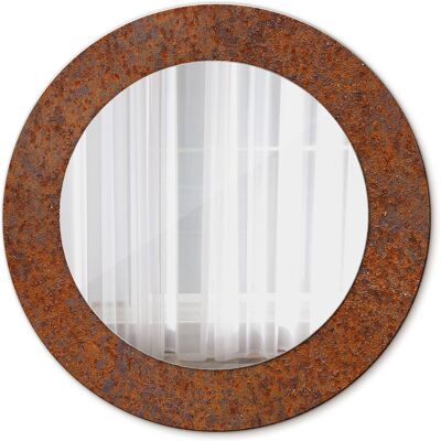 Tulup Lustro do Makijażu Wiszące Zardzewiały metal 50cm Tulup Lustro do Makijażu Wiszące Zardzewiały metal 50cm