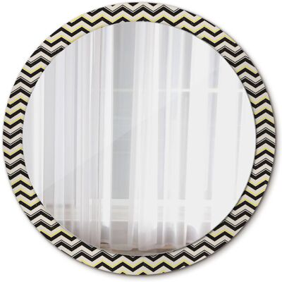 Tulup Lustro do Makijażu Wiszące Zygzakowaty wzór 100cm Tulup Lustro do Makijażu Wiszące Zygzakowaty wzór 100cm