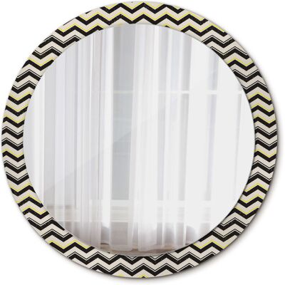Tulup Lustro do Makijażu Wiszące Zygzakowaty wzór 90cm Tulup Lustro do Makijażu Wiszące Zygzakowaty wzór 90cm