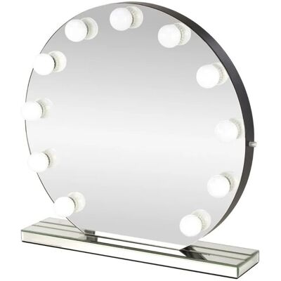 Halmar Lustro do toaletki TORANO 70x70cm z oświetleniem LED Halmar Lustro do toaletki TORANO 70x70cm z oświetleniem LED
