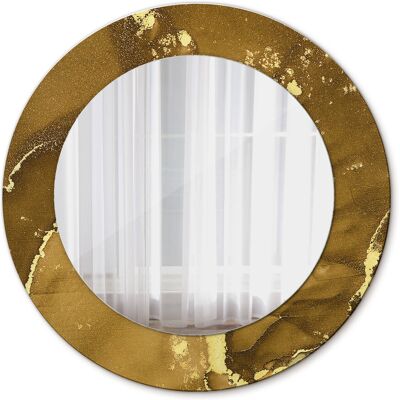 Tulup Lustro do Wizażu Ścienne Metaliczne wiry 50cm Tulup Lustro do Wizażu Ścienne Metaliczne wiry 50cm