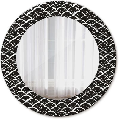 Tulup Lustro do Wizażu Ścienne Orientalne łuski 50cm Tulup Lustro do Wizażu Ścienne Orientalne łuski 50cm