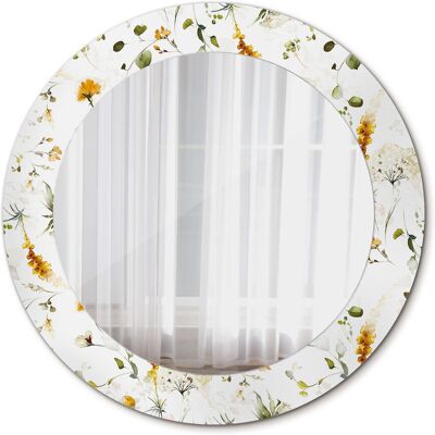 Tulup Lustro do Wizażu Ścienne Polne kwiaty 60cm Tulup Lustro do Wizażu Ścienne Polne kwiaty 60cm