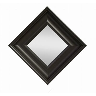 BD ART - Lustro drewniane kwadratowe 35x35 - Czarny BD ART - Lustro drewniane kwadratowe 35x35 - Czarny
