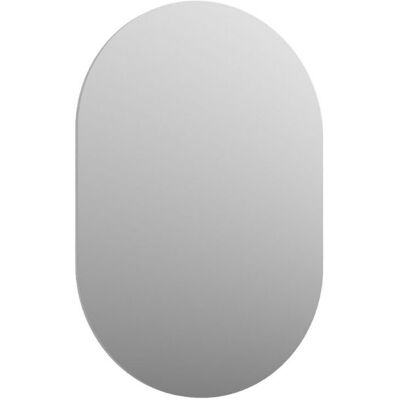 KROFAM Lustro łazienkowe HARMO 50 cm białe owalne KROFAM Lustro łazienkowe HARMO 50 cm białe owalne