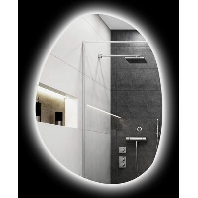 Lustro łazienkowe HOMCOM z oświetleniem 70x50 cm Lustro LED z oświetleniem Lustro ścienne z włącznikiem dotykowym Lustro podświetlane Nieparujące z .. Lustro łazienkowe HOMCOM z oświetleniem 70x50 cm Lustro LED z oświetleniem Lustro ścienne z włącznikiem dotykowym Lustro podświetlane Nieparujące z ..