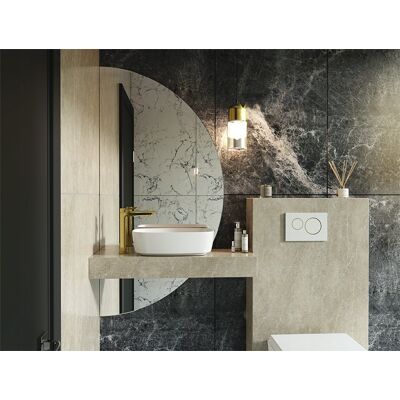 Inny producent Lustro Łazienkowe Półokrągłe 190X95 PRAWE Inny producent Lustro Łazienkowe Półokrągłe 190X95 PRAWE