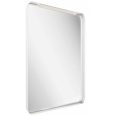 Lustro łazienkowe Ravak STRIP 500x700 białe z oświetleniem 1szt Lustro łazienkowe Ravak STRIP 500x700 białe z oświetleniem 1szt