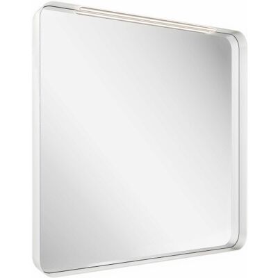 Lustro łazienkowe Ravak STRIP 800x700 białe z oświetleniem 1szt Lustro łazienkowe Ravak STRIP 800x700 białe z oświetleniem 1szt