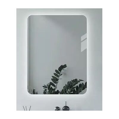 Lustro łazienkowe Vetro prostokątne z oświetleniem LED RC 50x70 cm BD art IP 44 Lustro łazienkowe Vetro prostokątne z oświetleniem LED RC 50x70 cm BD art IP 44