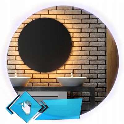 Fabryka Luster Lustro LED okrągłe 80 MOCNE ŚWIATŁO 9,6W sensor Fabryka Luster Lustro LED okrągłe 80 MOCNE ŚWIATŁO 9,6W sensor