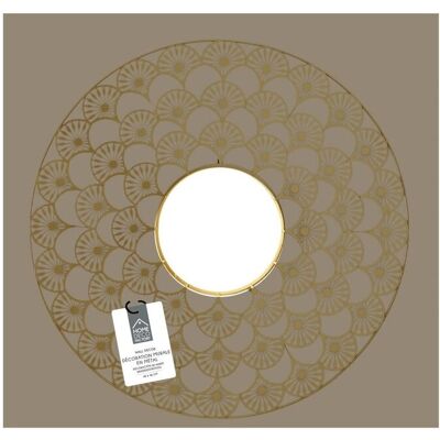 Intesi Lustro Mandala 70cm złota Intesi Lustro Mandala 70cm złota