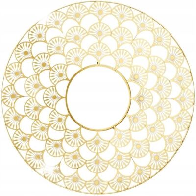 Inny producent Lustro Mandala 70cm złota Inny producent Lustro Mandala 70cm złota