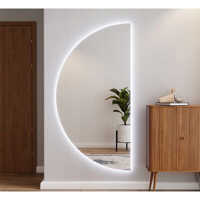 Inny producent Lustro Okrągłe LED Ścięty Bok fi 80 x 40 Bez Ramy Inny producent Lustro Okrągłe LED Ścięty Bok fi 80 x 40 Bez Ramy