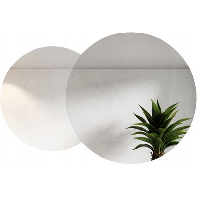 Inny producent Lustro Okrągłe Podwójne 80cm i 60cm - 110cm Lewe Inny producent Lustro Okrągłe Podwójne 80cm i 60cm - 110cm Lewe