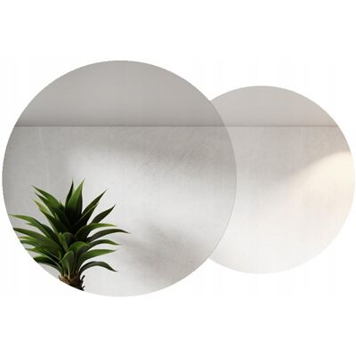 Inny producent Lustro Okrągłe Podwójne 80cm i 60cm - 120cm Prawe Inny producent Lustro Okrągłe Podwójne 80cm i 60cm - 120cm Prawe