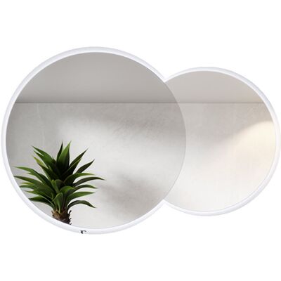Inny producent Lustro Okrągłe Podwójne LED 100cm i 80cm - 140cm Prawe Inny producent Lustro Okrągłe Podwójne LED 100cm i 80cm - 140cm Prawe