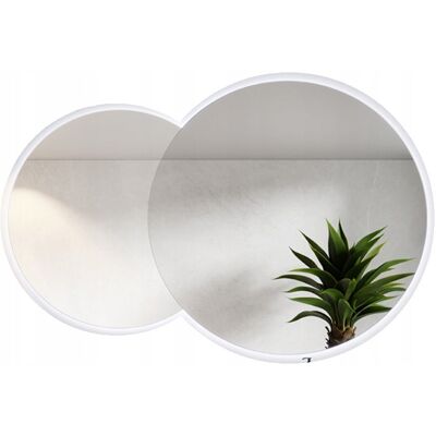 Inny producent Lustro Okrągłe Podwójne LED 100cm i 80cm - 150cm Lewe Inny producent Lustro Okrągłe Podwójne LED 100cm i 80cm - 150cm Lewe