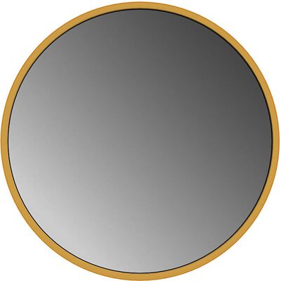 Lawabo Mebel Lustro okrągłe - złote - 70 cm Lawabo Mebel Lustro okrągłe - złote - 70 cm