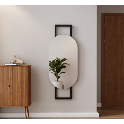 Inny producent Lustro Owalne Szlif na Ramie 50x130 Inny producent Lustro Owalne Szlif na Ramie 50x130