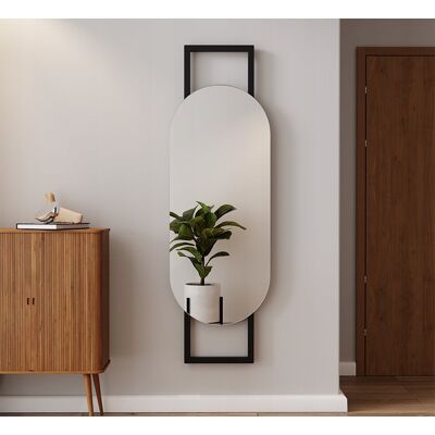 Inny producent Lustro Owalne Szlif na Ramie 50x160 Inny producent Lustro Owalne Szlif na Ramie 50x160