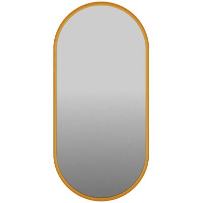 Lawabo Mebel Lustro owalne - złote - 50/85 cm Lawabo Mebel Lustro owalne - złote - 50/85 cm