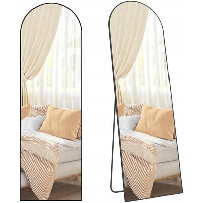 songmics Lustro Pełnowymiarowe 150 X 40 Cm Lustro Stojące Łukowe Szkło Hartowane songmics Lustro Pełnowymiarowe 150 X 40 Cm Lustro Stojące Łukowe Szkło Hartowane