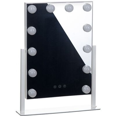 Beauty System Lustro Podświetlane Obrotowe Led Hollywood 29X36Cm Beauty System Lustro Podświetlane Obrotowe Led Hollywood 29X36Cm