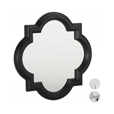 Lustro Relaxdays ścienne rama tworzywo sztuczne 39,5 x 39,5 mm Lustro Relaxdays ścienne rama tworzywo sztuczne 39,5 x 39,5 mm
