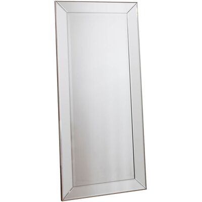 Galler Lustro ścienne Baskin 5055299469583 prostokątne srebrny Galler Lustro ścienne Baskin 5055299469583 prostokątne srebrny
