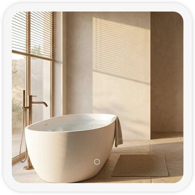 Ria Lustro Ścienne Led 70x70cm Top-2 Ria Lustro Ścienne Led 70x70cm Top-2