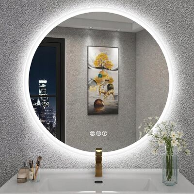 Inny producent Lustro ścienne S'bagno koło 60 x 60 mm Inny producent Lustro ścienne S'bagno koło 60 x 60 mm