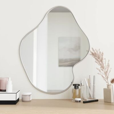 VMP Lustro ścienne, srebrne, 60x50 cm VMP Lustro ścienne, srebrne, 60x50 cm