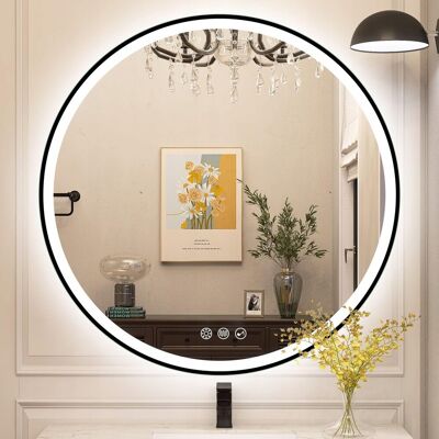Inny producent Lustro ścienne STARLEAD koło 800 x 800 mm Inny producent Lustro ścienne STARLEAD koło 800 x 800 mm