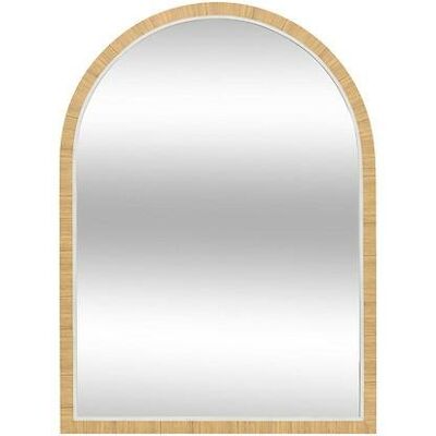 Atmosphera Lustro ścienne Thea 55x75 cm jasny brąz Atmosphera Lustro ścienne Thea 55x75 cm jasny brąz