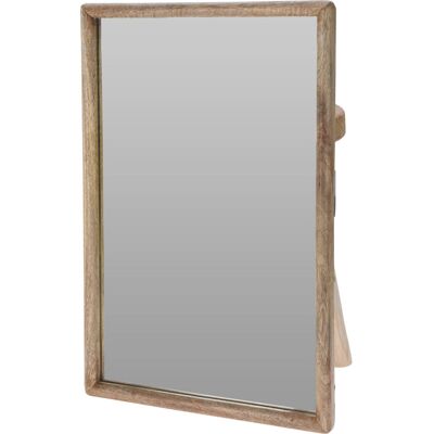Vilde - Lustro ścienne prostokątne 40x60 - 40x60 cm - Mango wood - Mirror Vilde - Lustro ścienne prostokątne 40x60 - 40x60 cm - Mango wood - Mirror