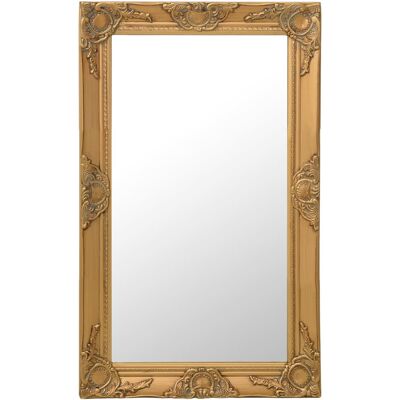 VMP Lustro ścienne w stylu barokowym, 50x80 cm, złote VMP Lustro ścienne w stylu barokowym, 50x80 cm, złote