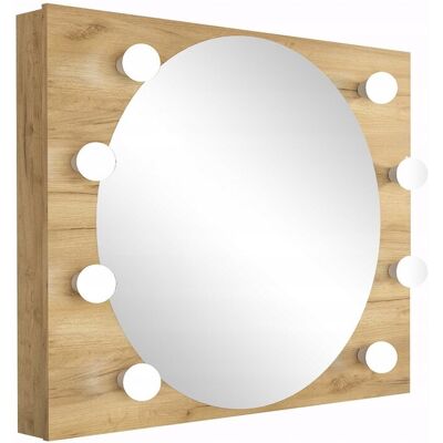 Meblowa 1 Lustro stelaż toaletka kosmetyczna wieszane stojące 8 żarówek LED craft Meblowa 1 Lustro stelaż toaletka kosmetyczna wieszane stojące 8 żarówek LED craft