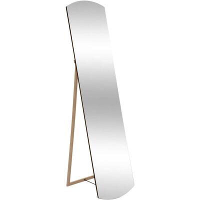 Atmosphera Lustro stojące Tom 160x40 cm beżowe MDF regulowane minimalistyczne składane pełna sylwetka Atmosphera Lustro stojące Tom 160x40 cm beżowe MDF regulowane minimalistyczne składane pełna sylwetka