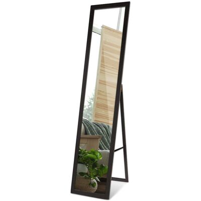 Tulup Lustro Stojące w Czarnej Ramie – 156x36 Cm – Wysokie, Wolnostojące, Eleganckie, Do Salonu, Garderoby i Pokoju Młodzieżowego, Designerskie i Funkcjon.. Tulup Lustro Stojące w Czarnej Ramie – 156x36 Cm – Wysokie, Wolnostojące, Eleganckie, Do Salonu, Garderoby i Pokoju Młodzieżowego, Designerskie i Funkcjon..