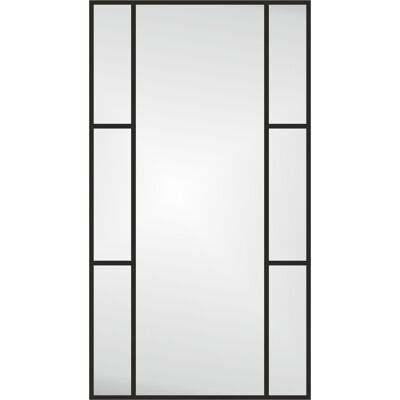 Inny producent Lustro W Czarnej Aluminiowej Ramie Loft 7 170x80 Inny producent Lustro W Czarnej Aluminiowej Ramie Loft 7 170x80