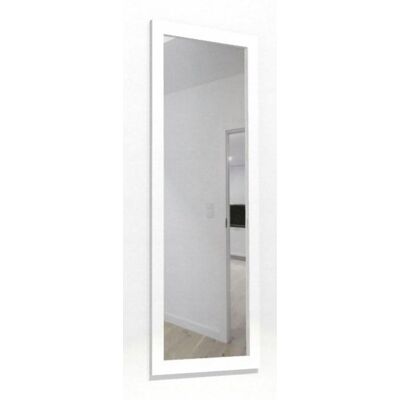 Fabryka Luster Lustro w grubej 6cm białej ramie MDF 100x40 Fabryka Luster Lustro w grubej 6cm białej ramie MDF 100x40