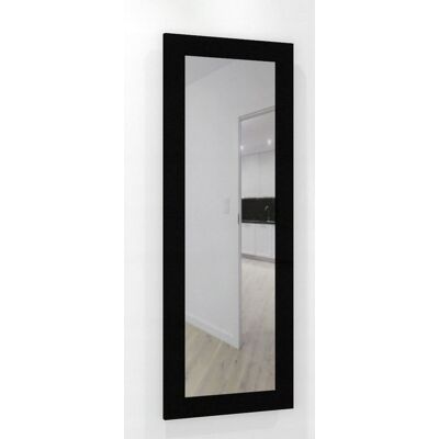 Fabryka Luster Lustro w ramie czarnej 6 cm MDF 110x40 13 kolorow Fabryka Luster Lustro w ramie czarnej 6 cm MDF 110x40 13 kolorow