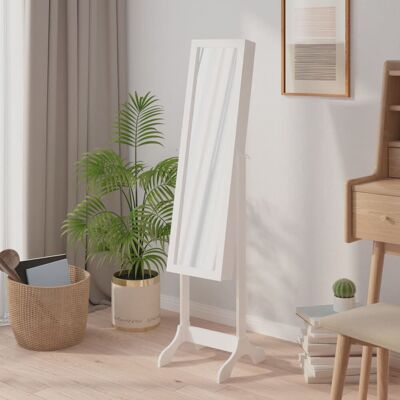 VMP Lustro wolnostojące, białe, 34x37x146 cm VMP Lustro wolnostojące, białe, 34x37x146 cm