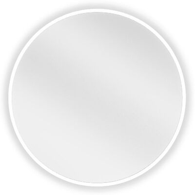 Mexen Loft lustro łazienkowe okragłe 30 cm, rama biała - 9850-030-030-000-20 Mexen Loft lustro łazienkowe okragłe 30 cm, rama biała - 9850-030-030-000-20