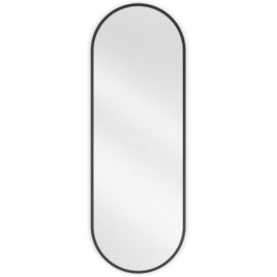 Mexen Loft lustro łazienkowe owalne 100 x 35 cm, rama czarna - 9851-100-035-000-70 Mexen Loft lustro łazienkowe owalne 100 x 35 cm, rama czarna - 9851-100-035-000-70